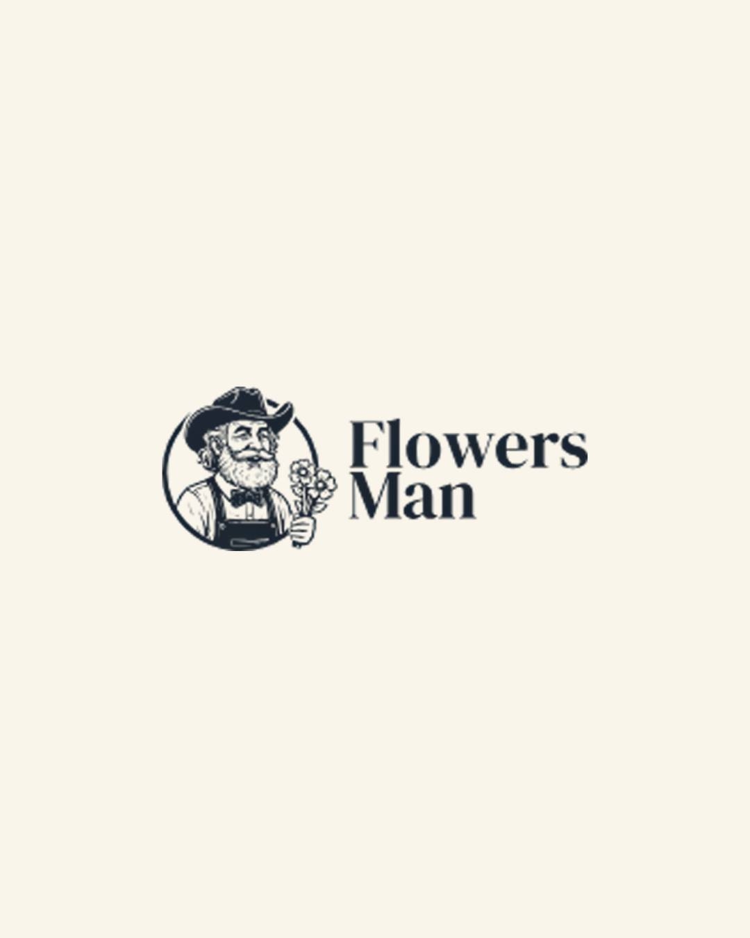 Flowers Man logo